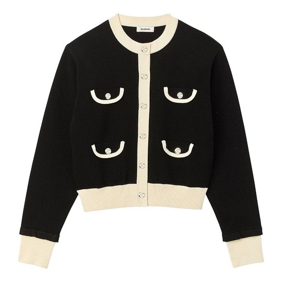 Murcie Flap Pocket Cardigan Sweater - Picture 2 of 7